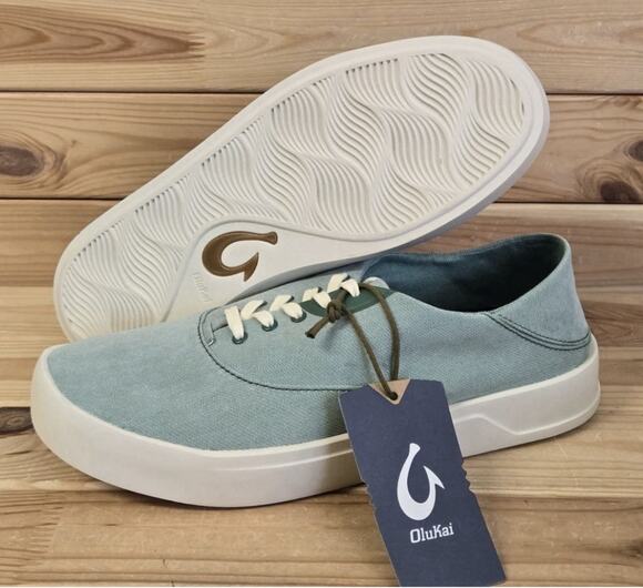OluKai Other - Olukai Tradewind Island Lace Up Boat Beach Bamboo Shoes Mens 11 NEW Fast Ship